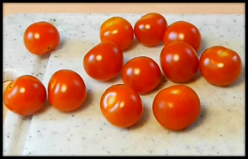 decouper tomate cerise
