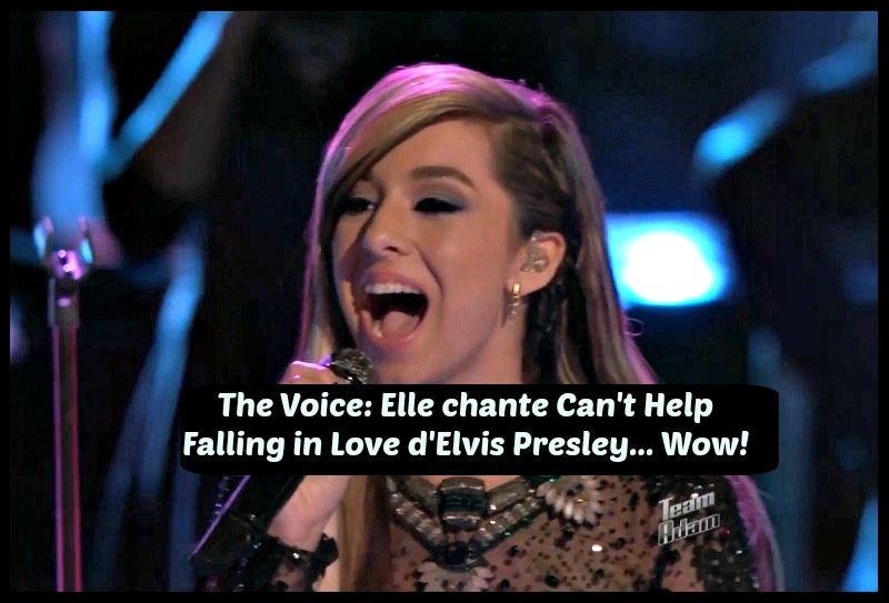 the voice candidate Elvis presley musique