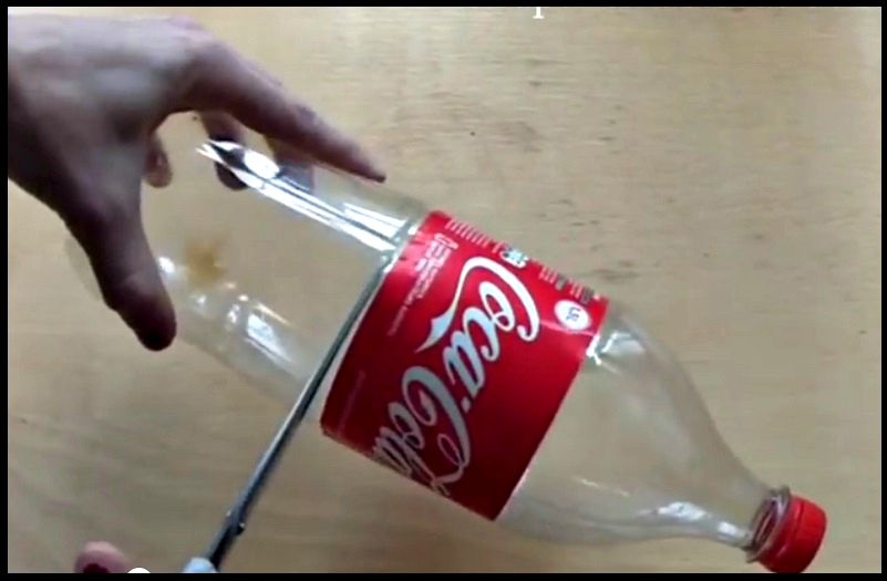 bricolage bouteille plastique coca cola