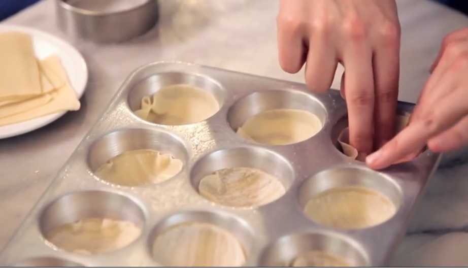 recette mini lasagne moule muffins