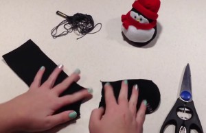 bricolage de noel chaussette