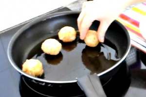 recette boulette de poulet frit