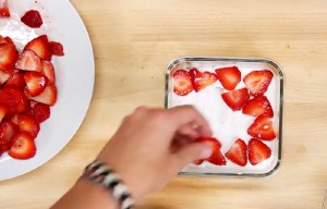 recette dessert fraise facile