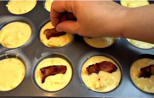 recette muffin oeuf bacon fromage