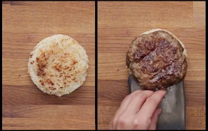 recette burger asiatique riz boeuf hache