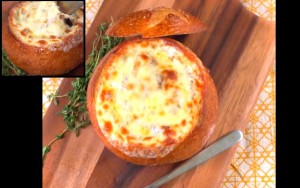 recette miche pain boeuf champignon facile