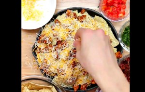 recette nachos poulet bbq