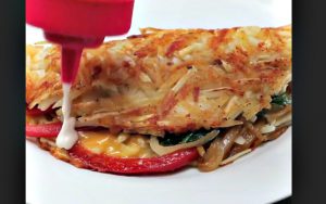 recette omelette pomme de terre