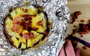 recette pomme de terre bacon fromage au four