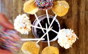 recette cake pops fromage chocolat