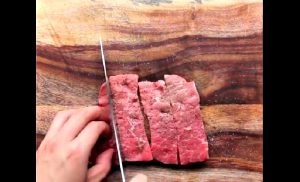 recette steak pain
