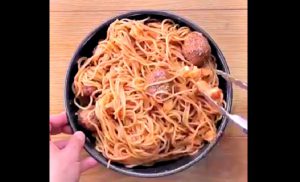recette boulette de viande spaghetti