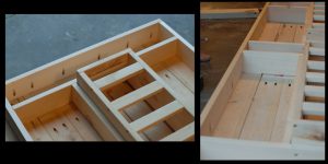 fabriquer table de jardin etape
