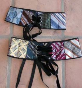 bricolage cravate ceinture