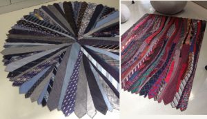 bricolage cravate tapis moquette