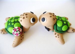 idee bricolage pate a modeler tortue
