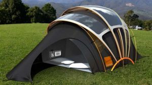 invention tente camping meilleure energie solaire