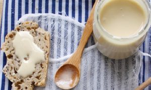 recette creme au miel naturelle