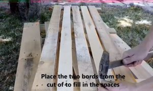 palette de bois fabriquer sofa