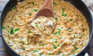 recette sauce champignon