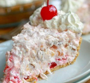tarte cerise creme fouettee