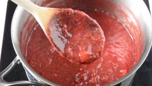 confiture fraise rhubarbe recette
