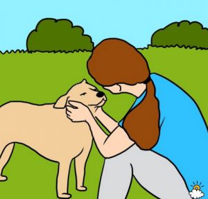 chien approbation