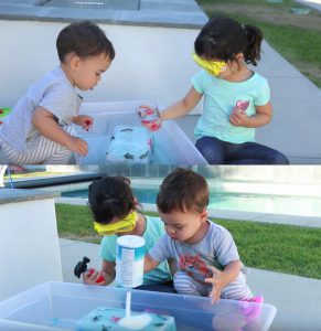 jouets enfants jeu sel eau