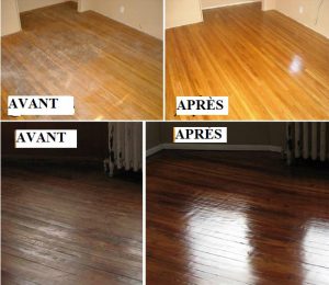 AVANT APRES plancher propre astuce nettoyage