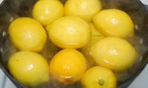 astuce maigrir citron bouilli
