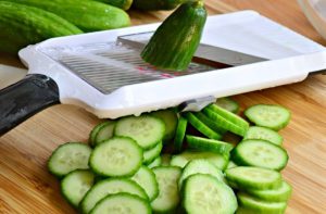 couper concombre