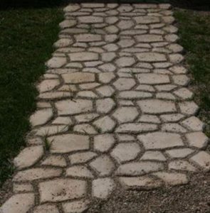 maison faire allee en beton astuce
