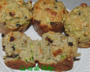 recette muffin courgettes pommes