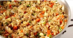recette riz frit restaurant